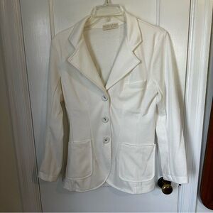 Suzi Kondi Cream Blazer Jacket